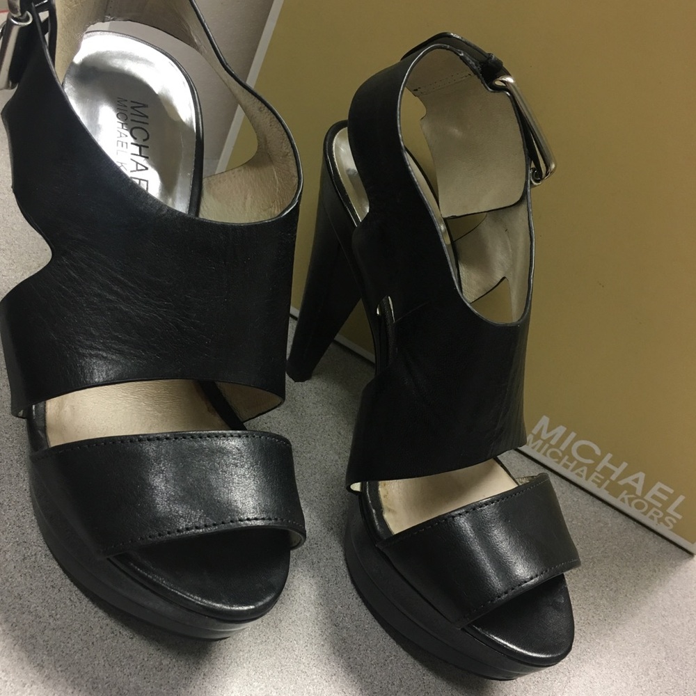 Michael Kors Carla platform high heel sandal